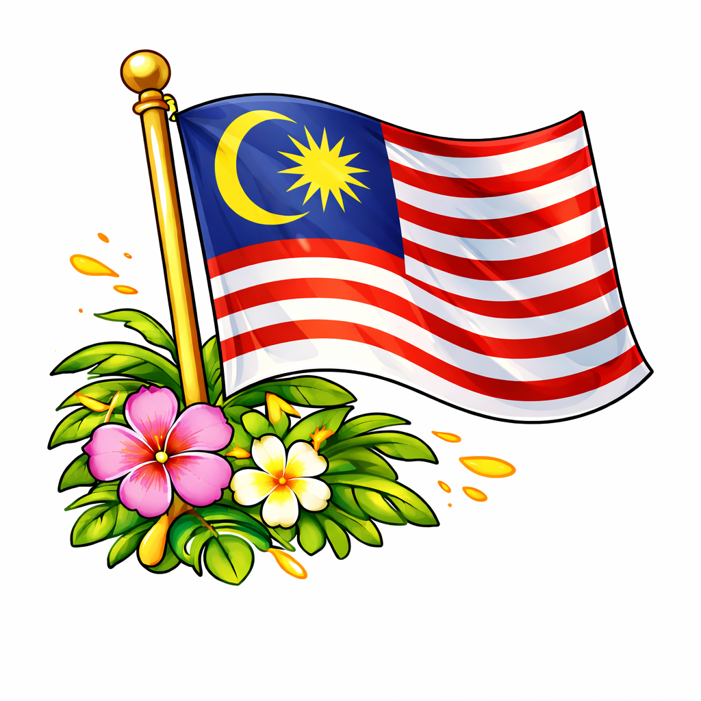 Malaysia flagga