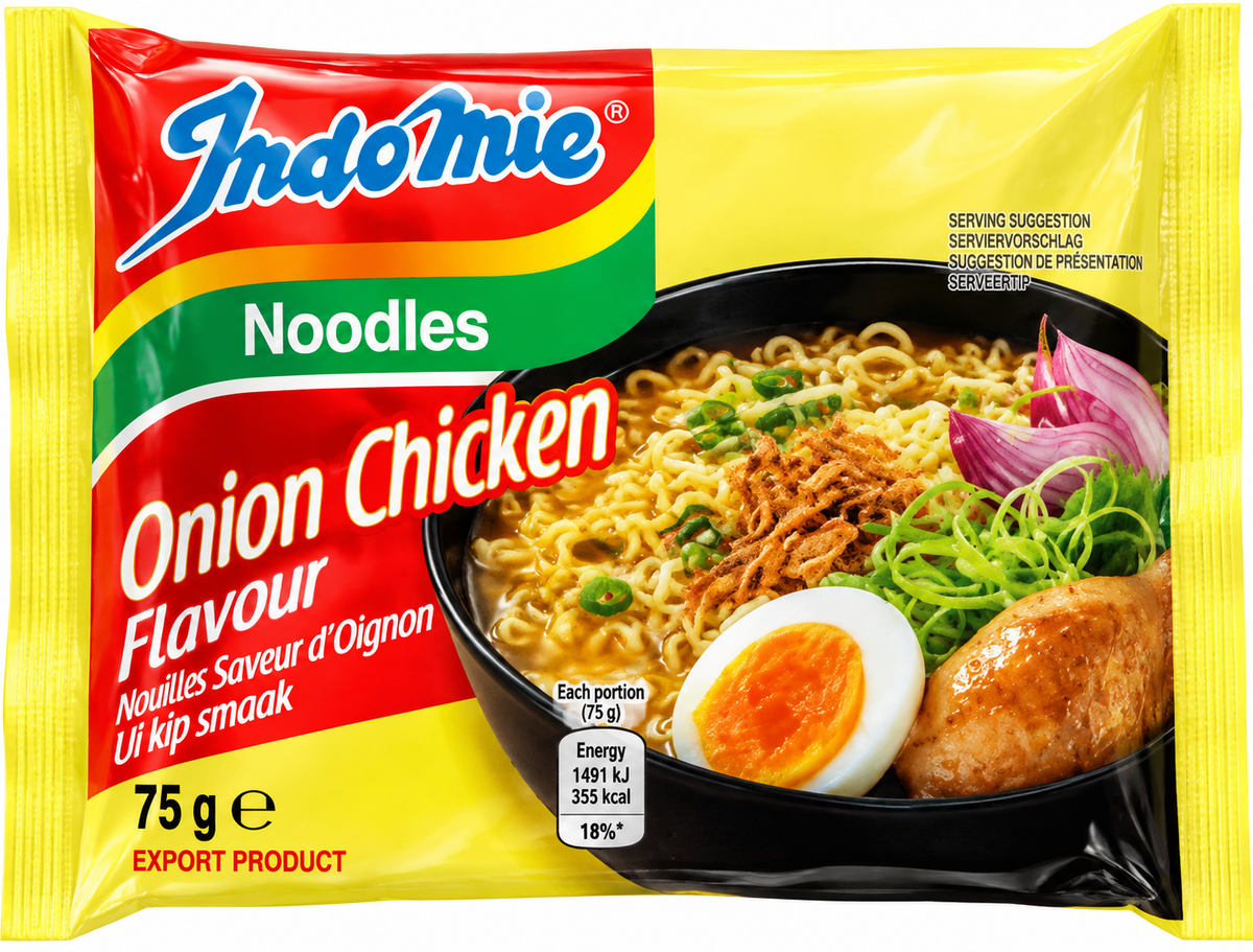 IndoMie Snabbnudlar Nudlar Chicken Onion (75 g)