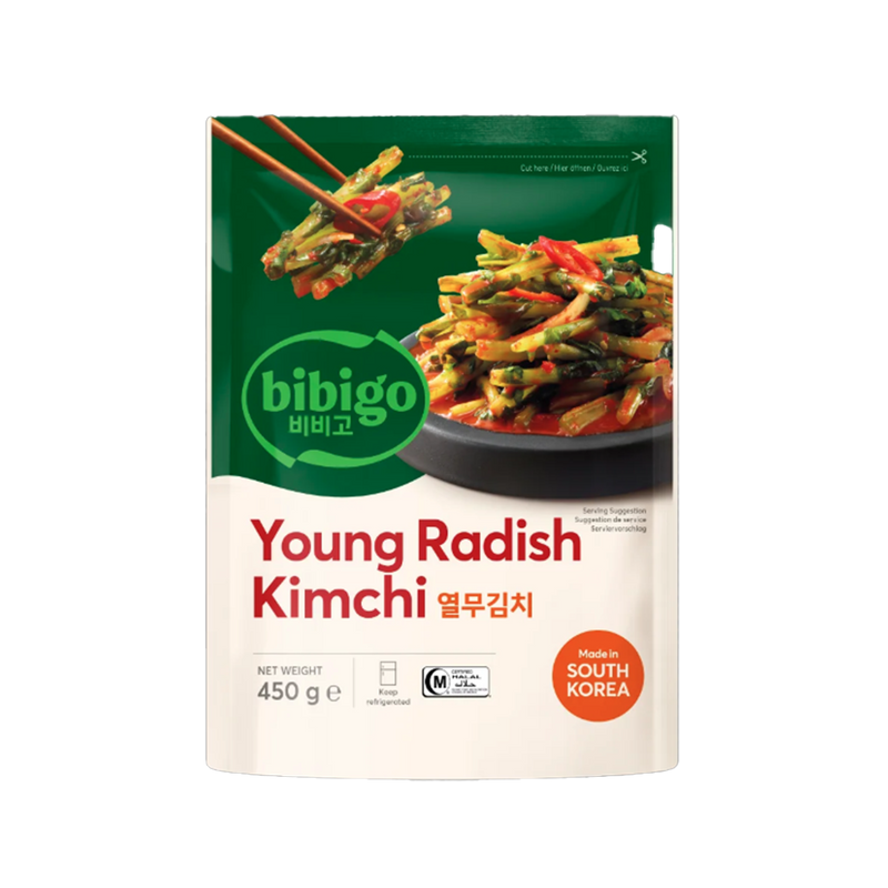 Bibigo Kimchi Young Radish (YEOLMU) Kylda 450g