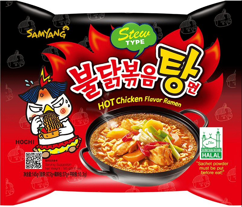Samyang Snabbnudlar Stew Type 5x 145g