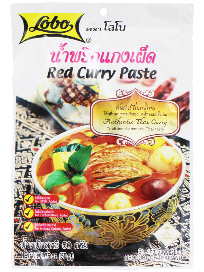 Lobo Röd Curry Pasta (50g
