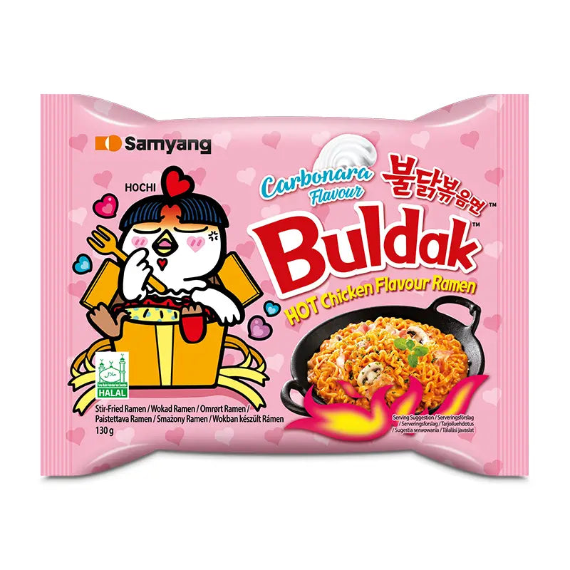Samyang Snabbnudlar Carbonara 140g