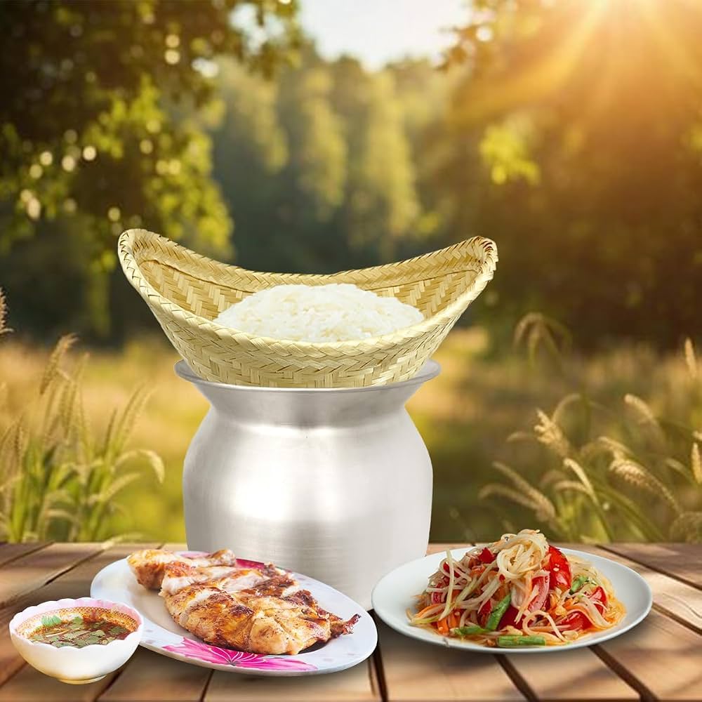 Bamboo Rice Steamer (M