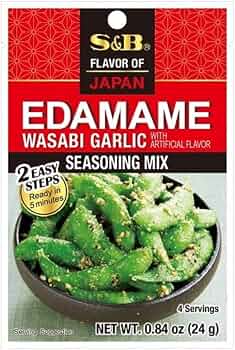 JP Kryddmix till Edamame/Wasabi Garlic Set(24g