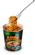 Bibigo Snabbnudlar CUP K-BBQ (Orange