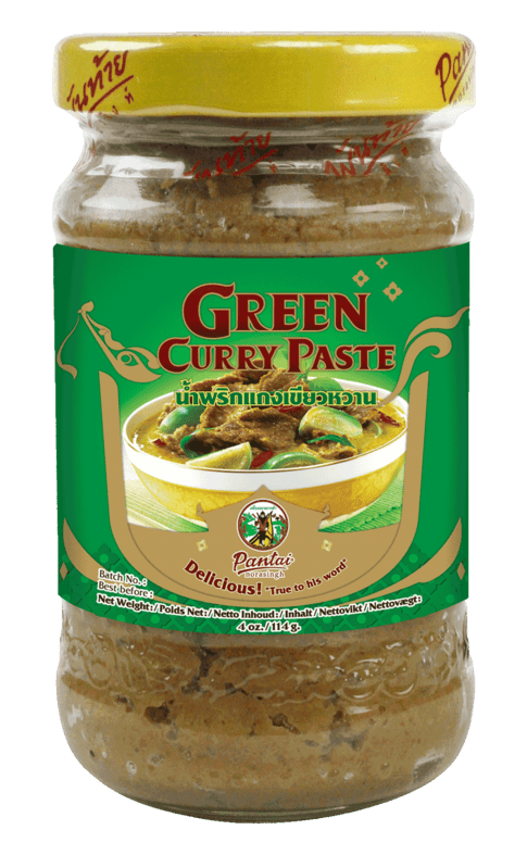 Pantai Currypasta Grön 114g