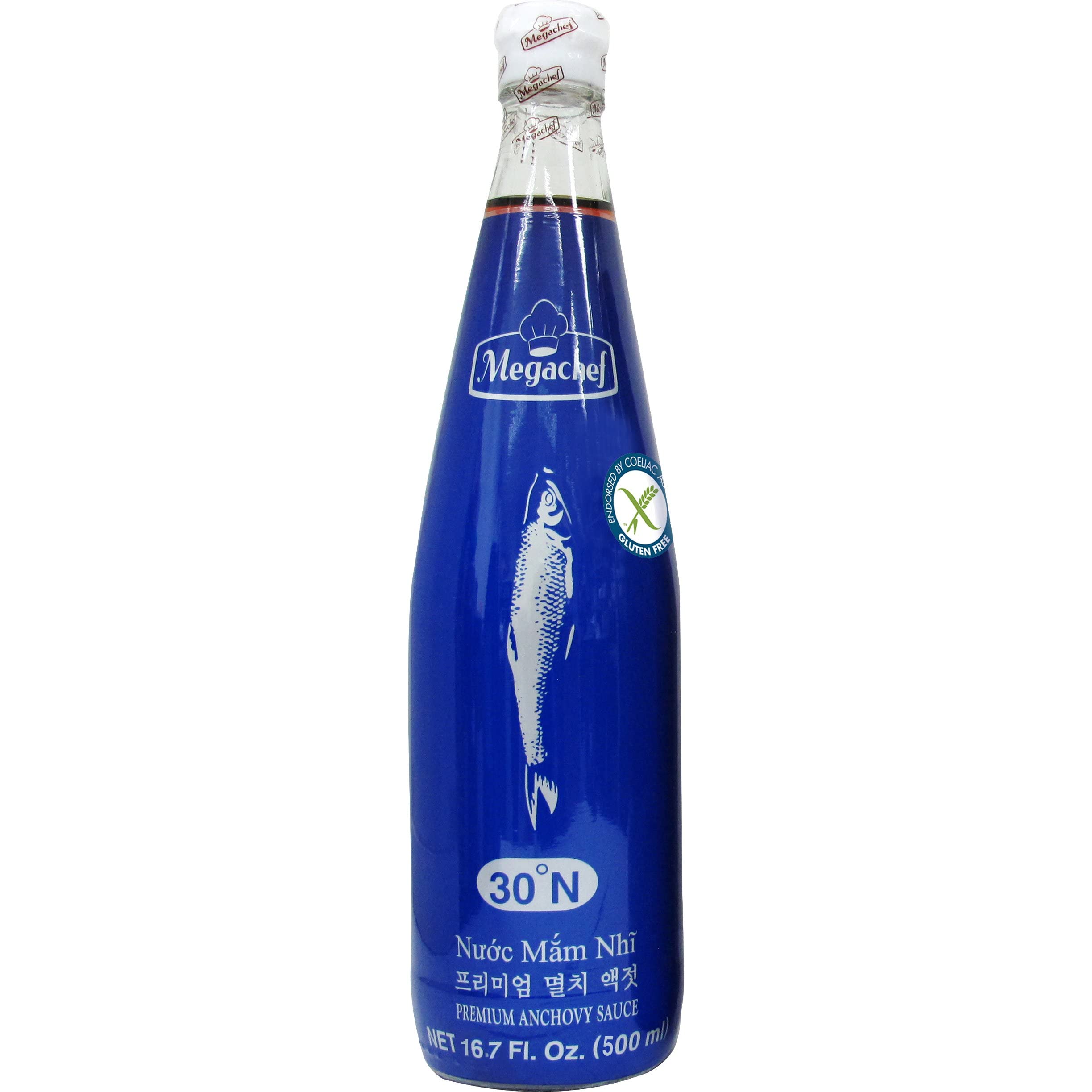 Fisksås Premium Anchovy Sauce Glutenfri 500ml