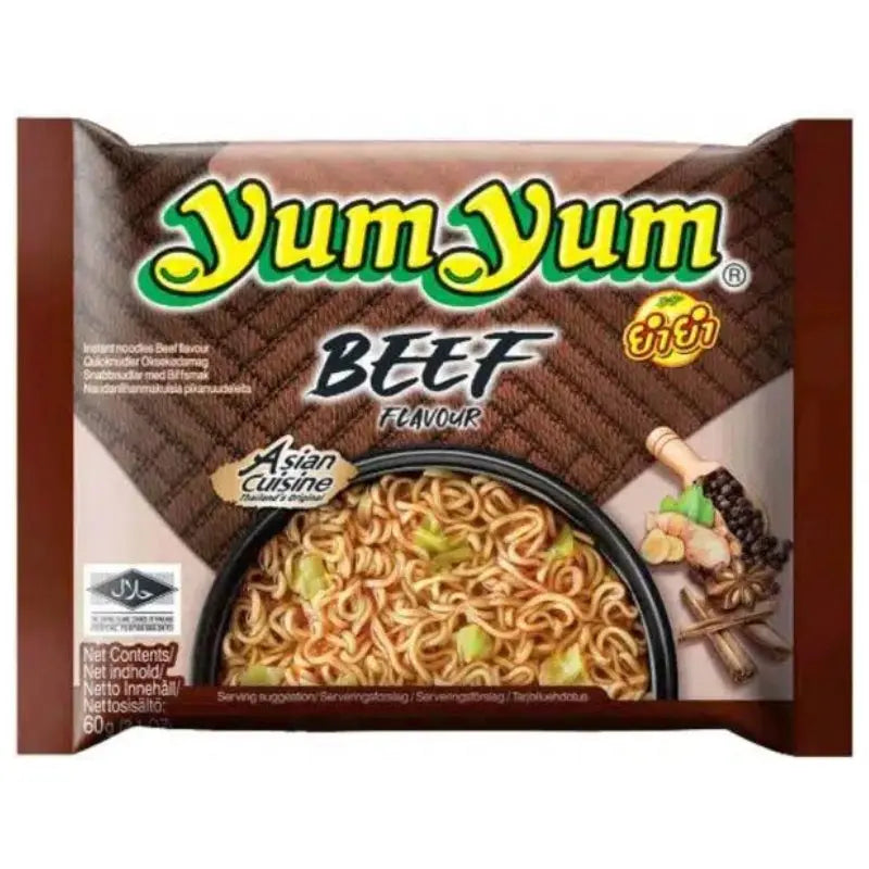 YumYum Snabbnudlar Biffsmak 60g