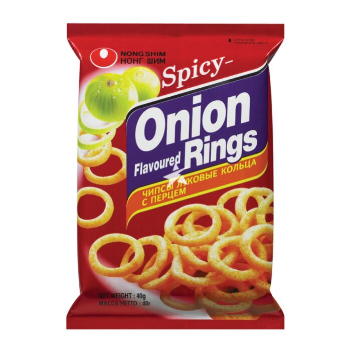 Nongshim Onion Rings (Hot&Spicy) 40g