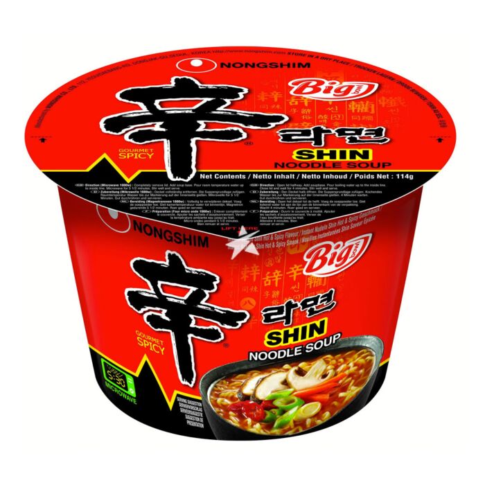 Nongshim Shin Big Bowl Noodle Soup 114g