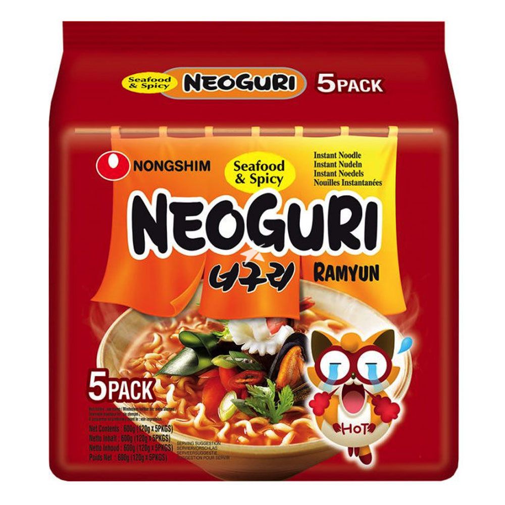 Nongshim Snabbnudlar Neoguri (5-packx120g