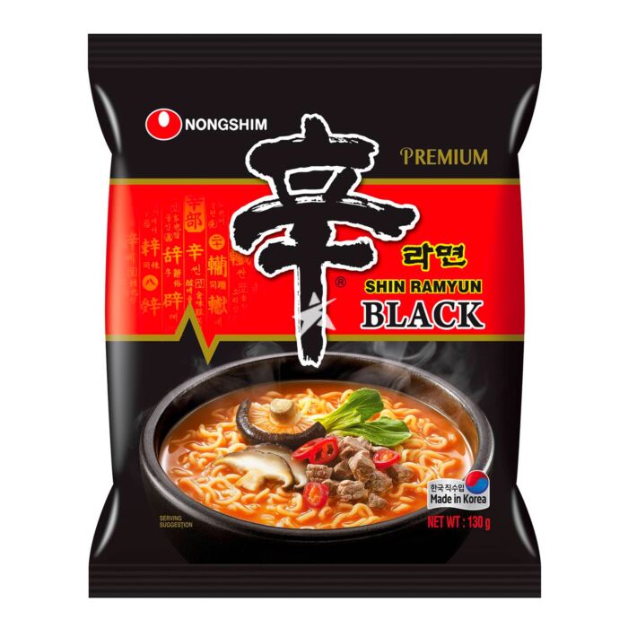 Nongshim Snabbnudlar Shin Ramyum BLACK 130g