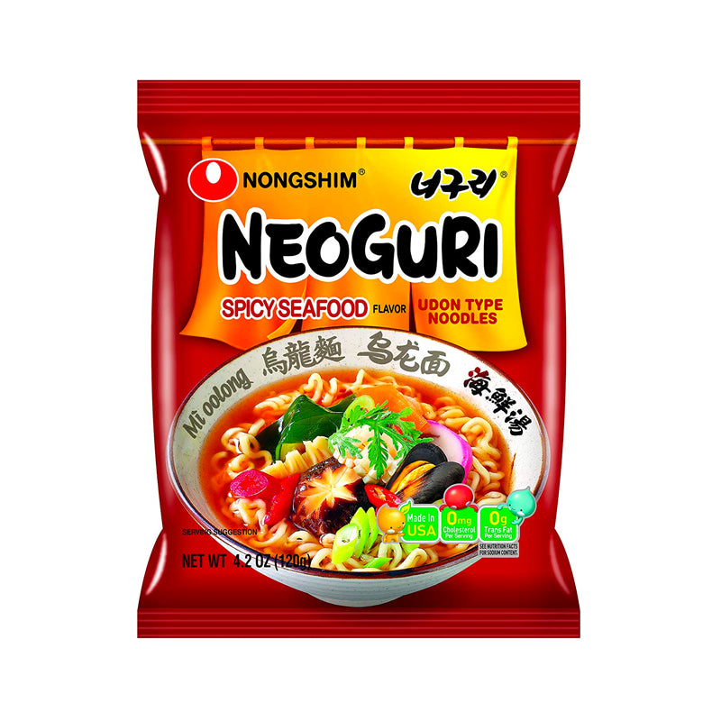Nongshim Snabbnudlar Neo Guri (Sea&Spicy) 120g