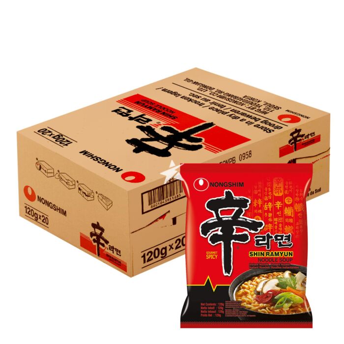 Nongshim Snabbnudlar Shin Ramyum 120g