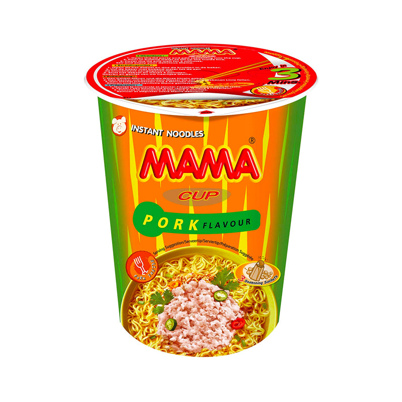 Mama Snabbnudlar Fläsksmak 70g CUP (Copy