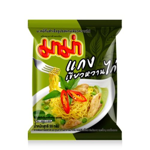 Mama Snabbnudlar Green Curry 55g
