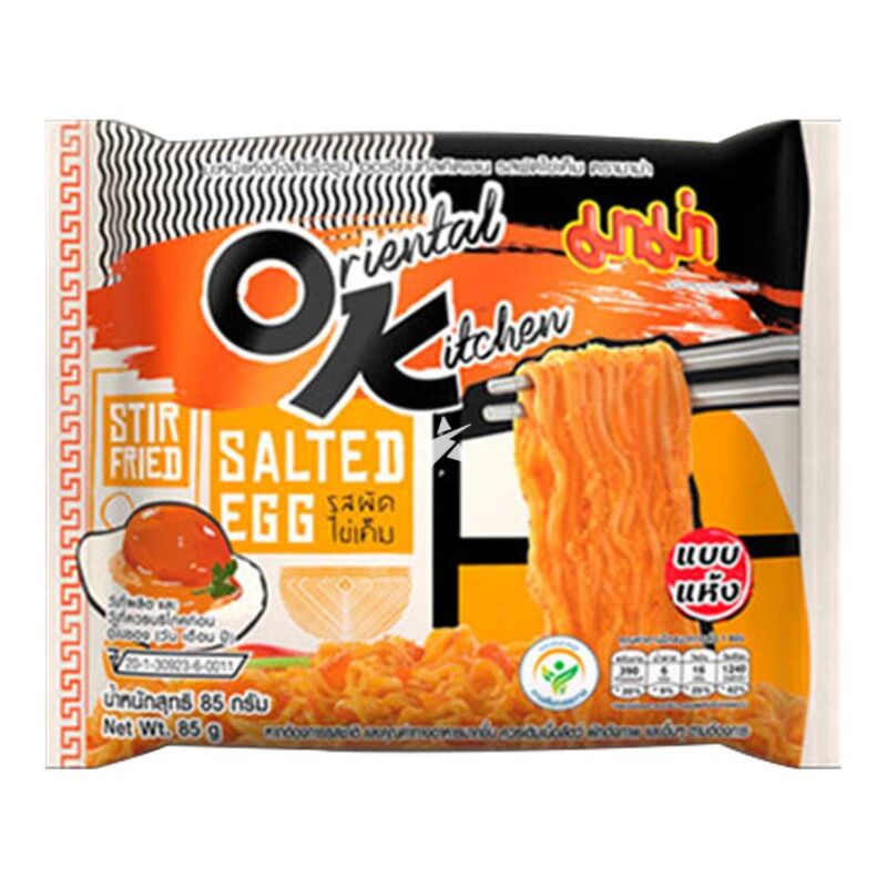 Mama Snabbnudlar Saltade Ägg