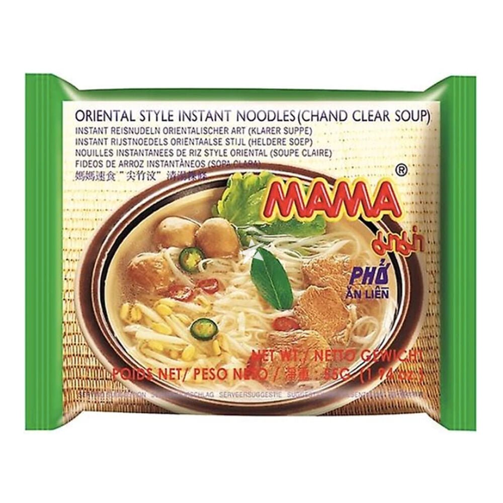 Mama Snabbnudlar Clear Soup Chand Nudlar 55g