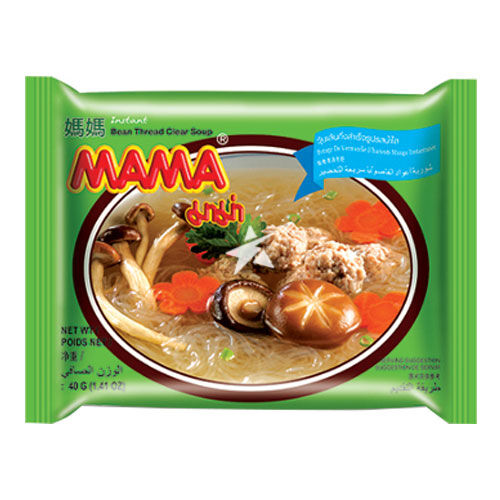 Mama Snabbnudlar Clear Soup Bean Thread 40g