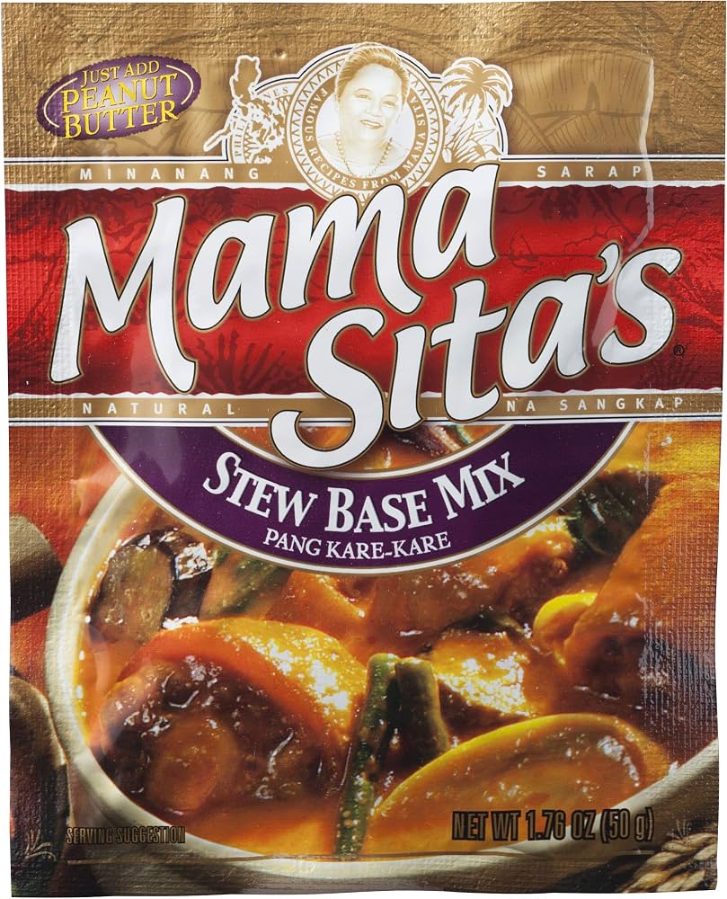 Ph MamaS Stew Base Mix Pang Kare-Kare Set (50g