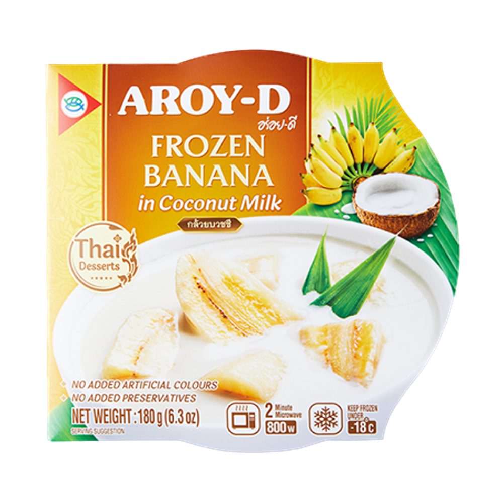 Banana in Coconut Milk Frysta12x180g AD