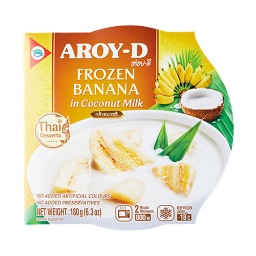 Banana in Coconut Milk Frysta12x180g AD