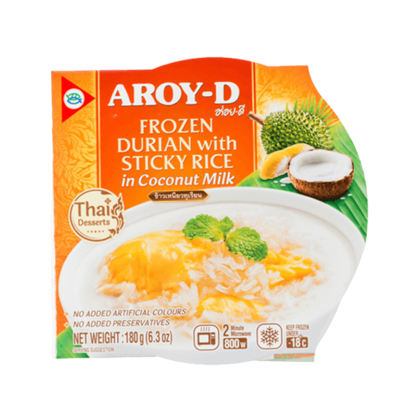 Durian & Sticky Rice in Coconut Frysta 180g