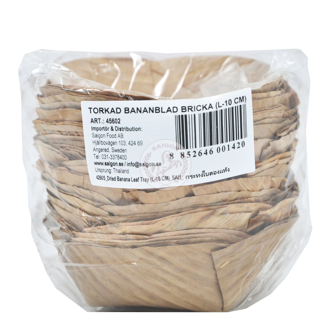 Bananblad Bricka Torkad 6.5 cm