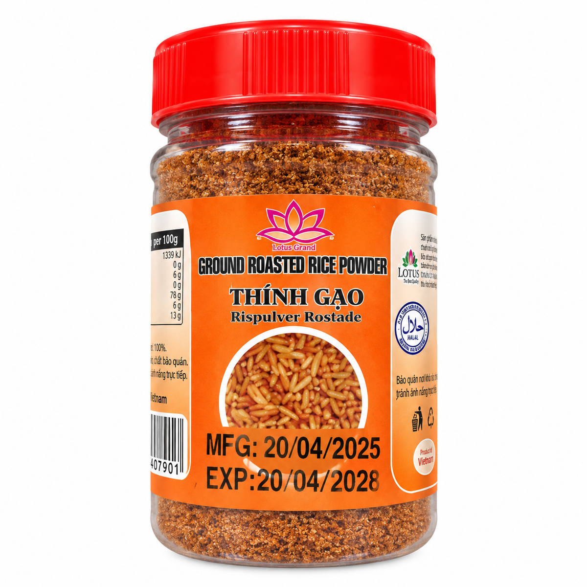 Lotus Rostat Rispulver 100 g