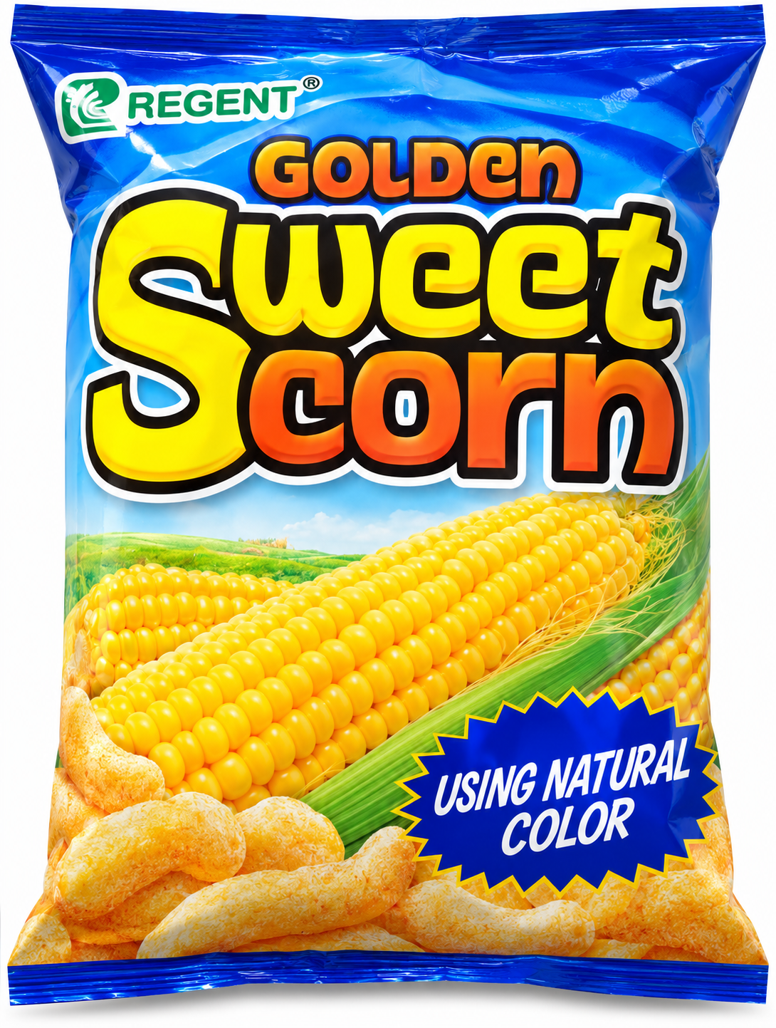 Regent Golden Sweet Corn 60 g – Filippinsk Snack