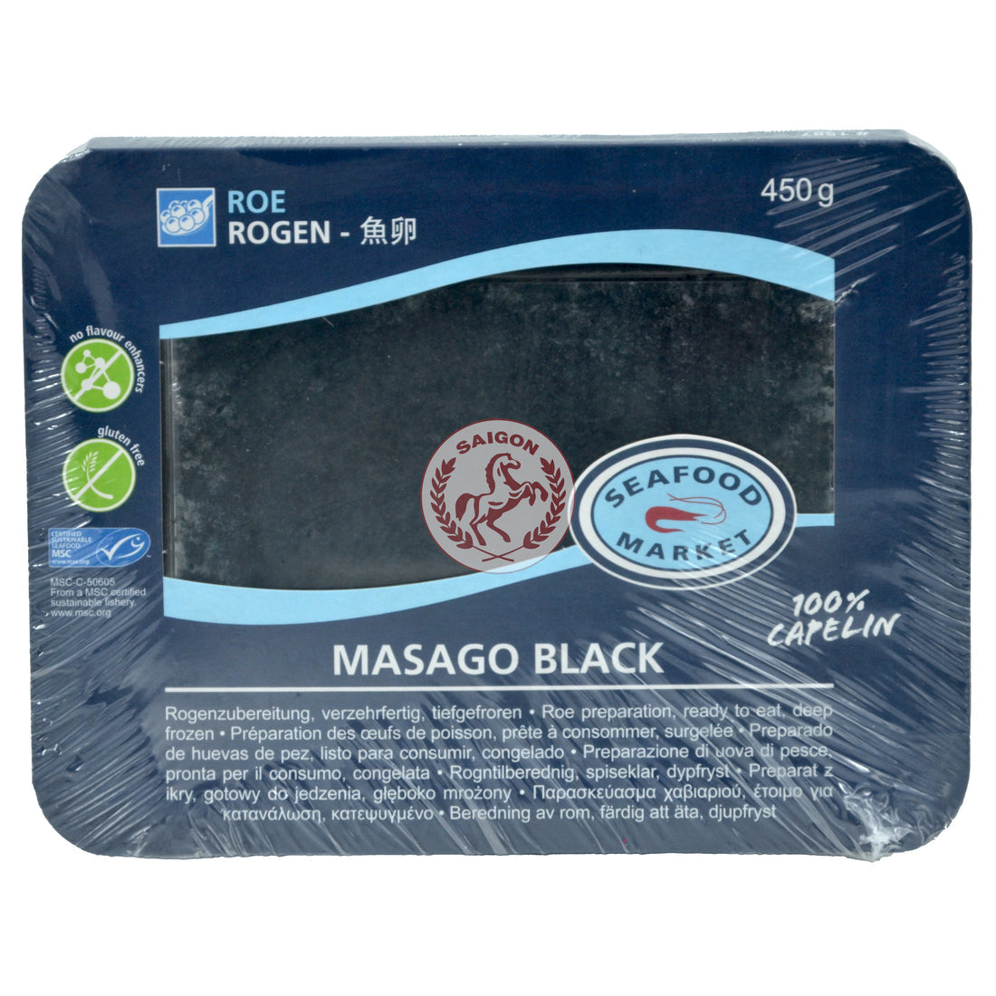 Royal Iceland Sushi fiskrom Masago Svart Frysta 450 g