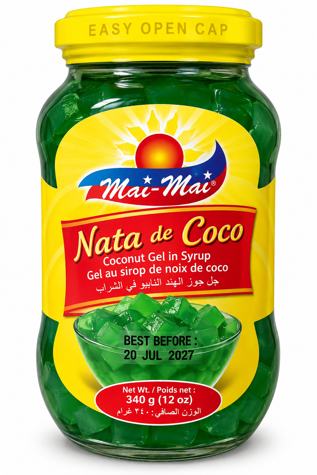 Mai Mai Nata de Coco (Green) 340 g