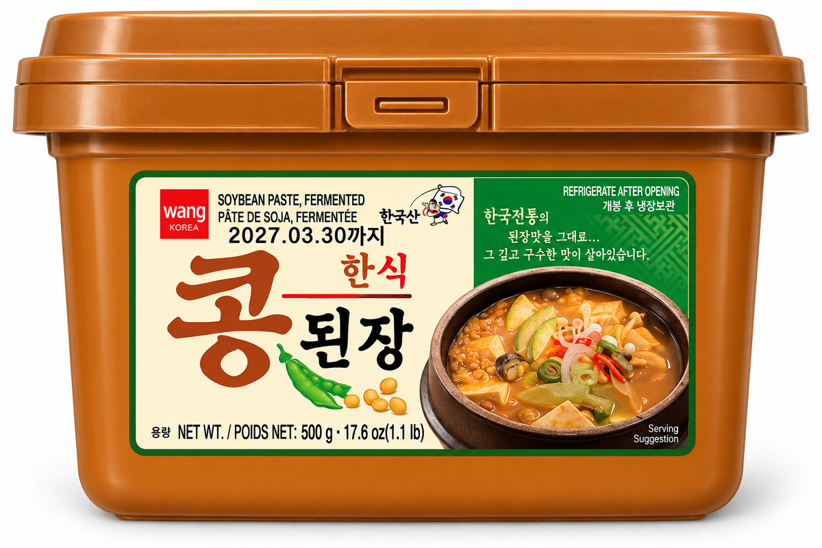 Sojabönpasta Korea 500 g
