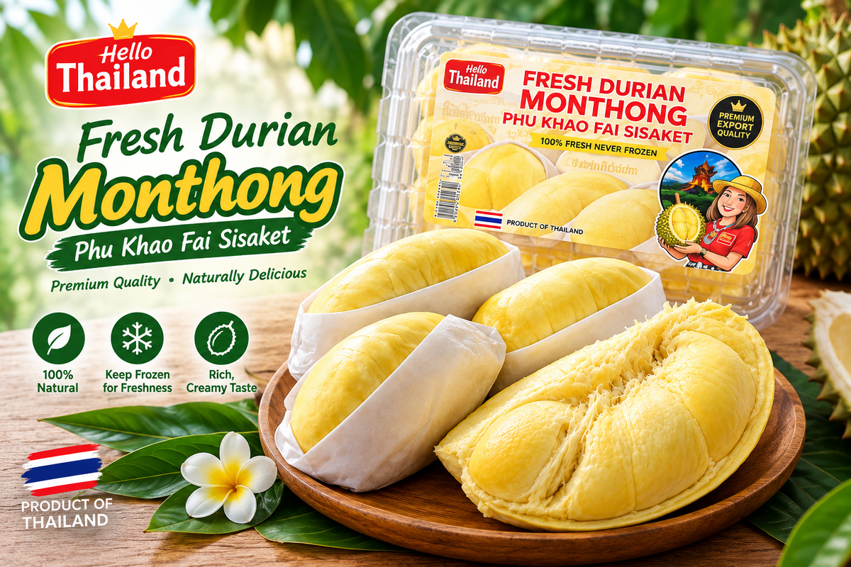 Färsk Durian, Monthong Durian