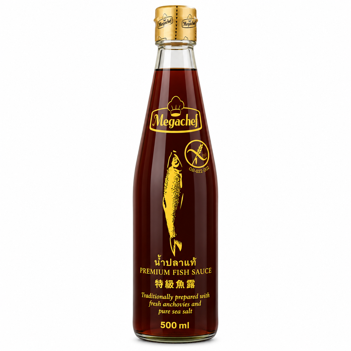 Megachef Premium Fisksås Glutenfri 500 ml