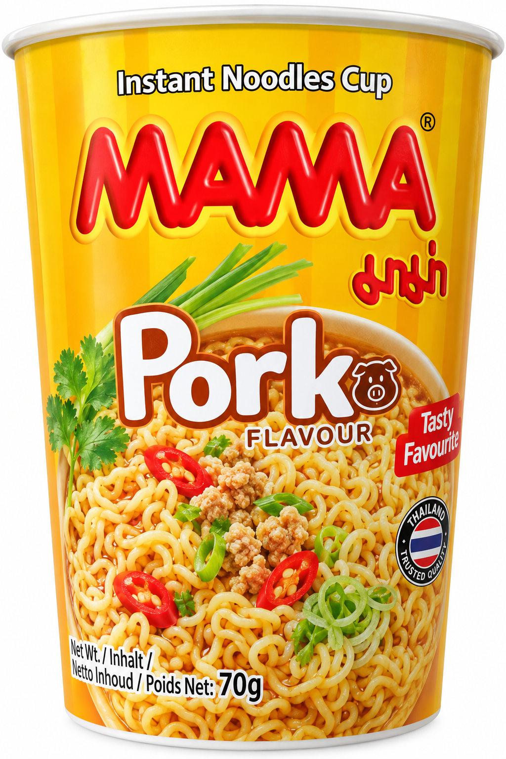Mama Snabbnudlar Fläsksmak 70 g CUP