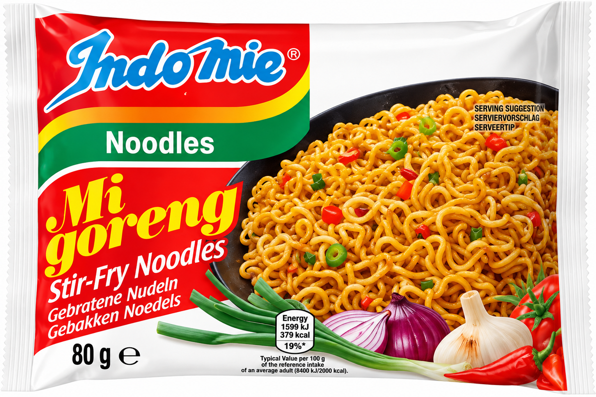 IndoMie Snabbnudlar Nudlar Migoreng (80 g)