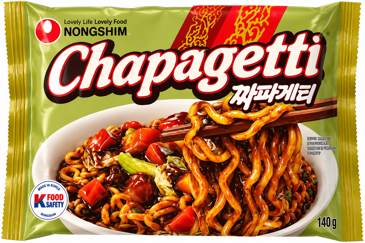 Nongshim Snabbnudlar Chapagetti 140 g