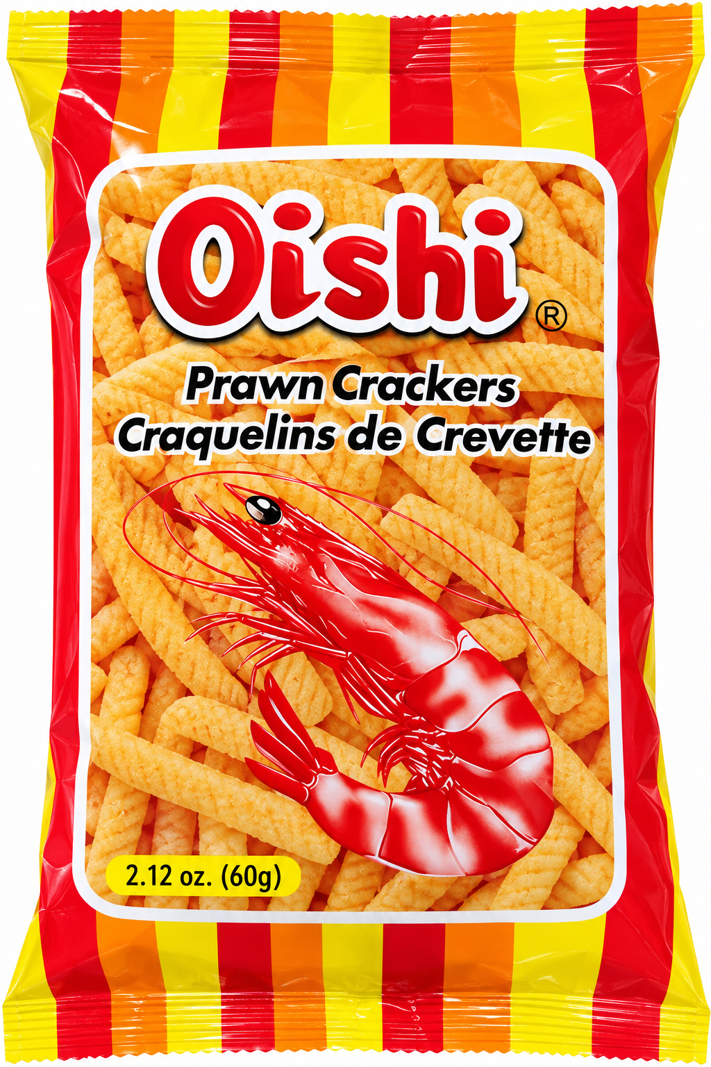 Oishi Prawn Crackers Orginal 60 g
