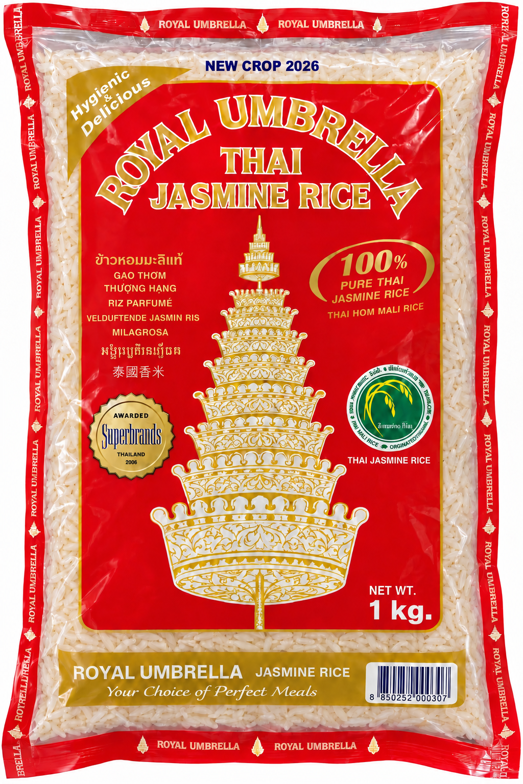Jasminris Thai Royal Umbrella 1 kg