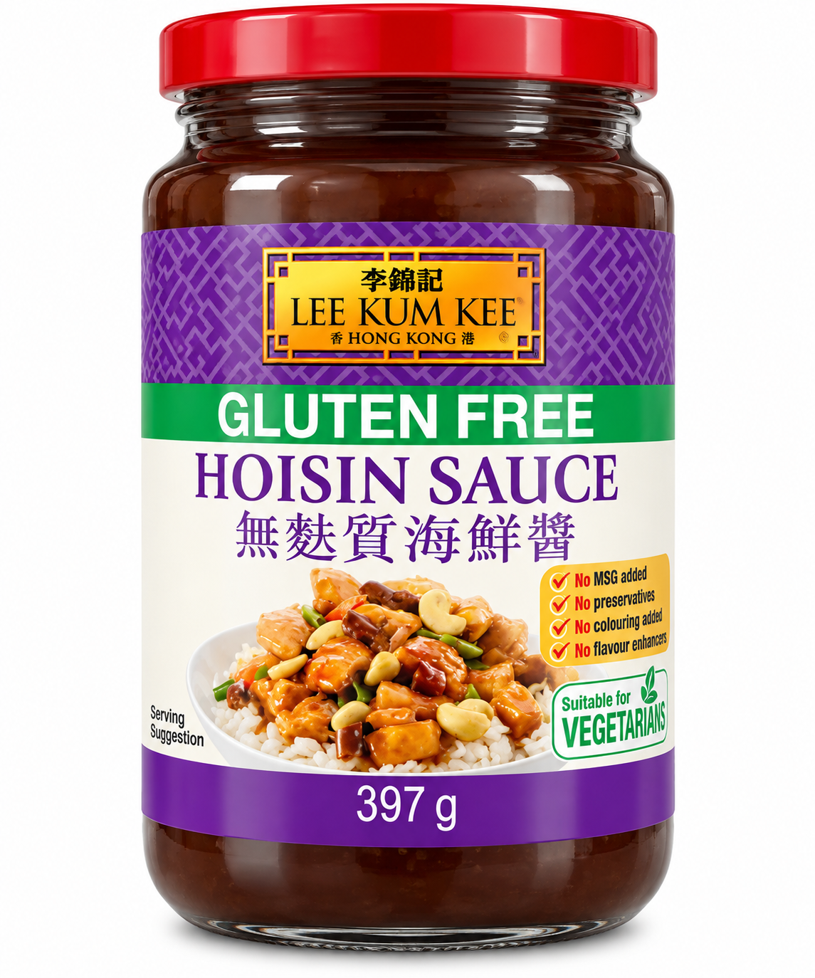 Lee Kum Kee Hoisinsås Gluten Free 397 g