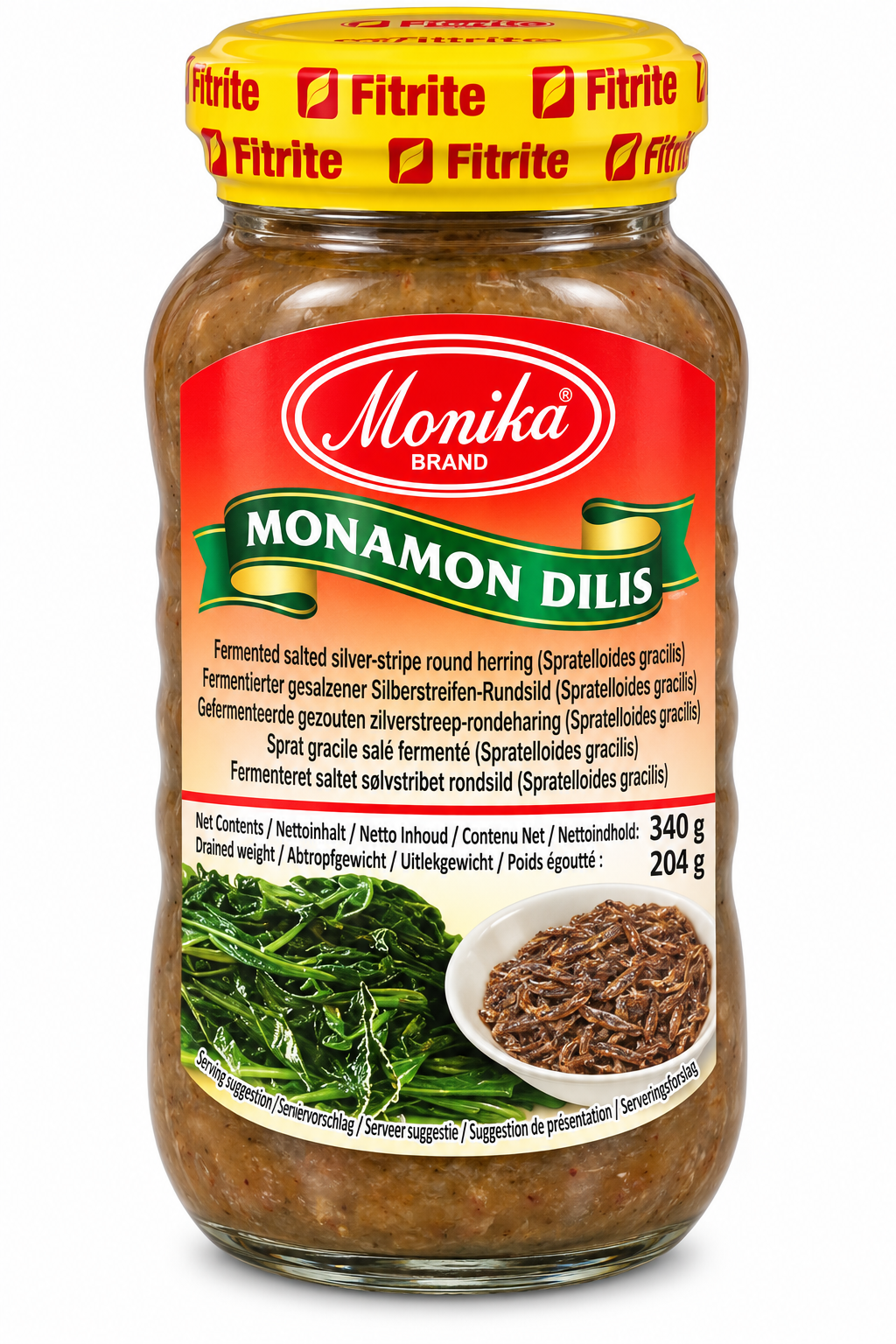 Monika Bagoong Monamon Dilis 340 g