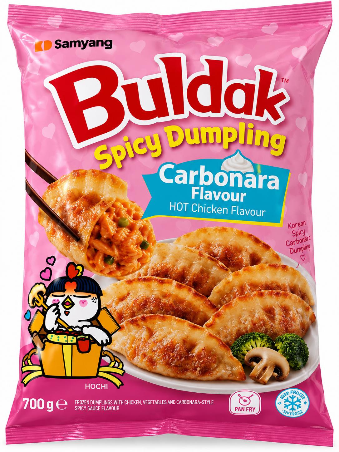 Samyang Buldak Gyoza Carbonara – Gross Pack 10 × 700 g