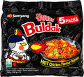 Samyang Snabbnudlar Hot Chicken Buldak 5x 140g