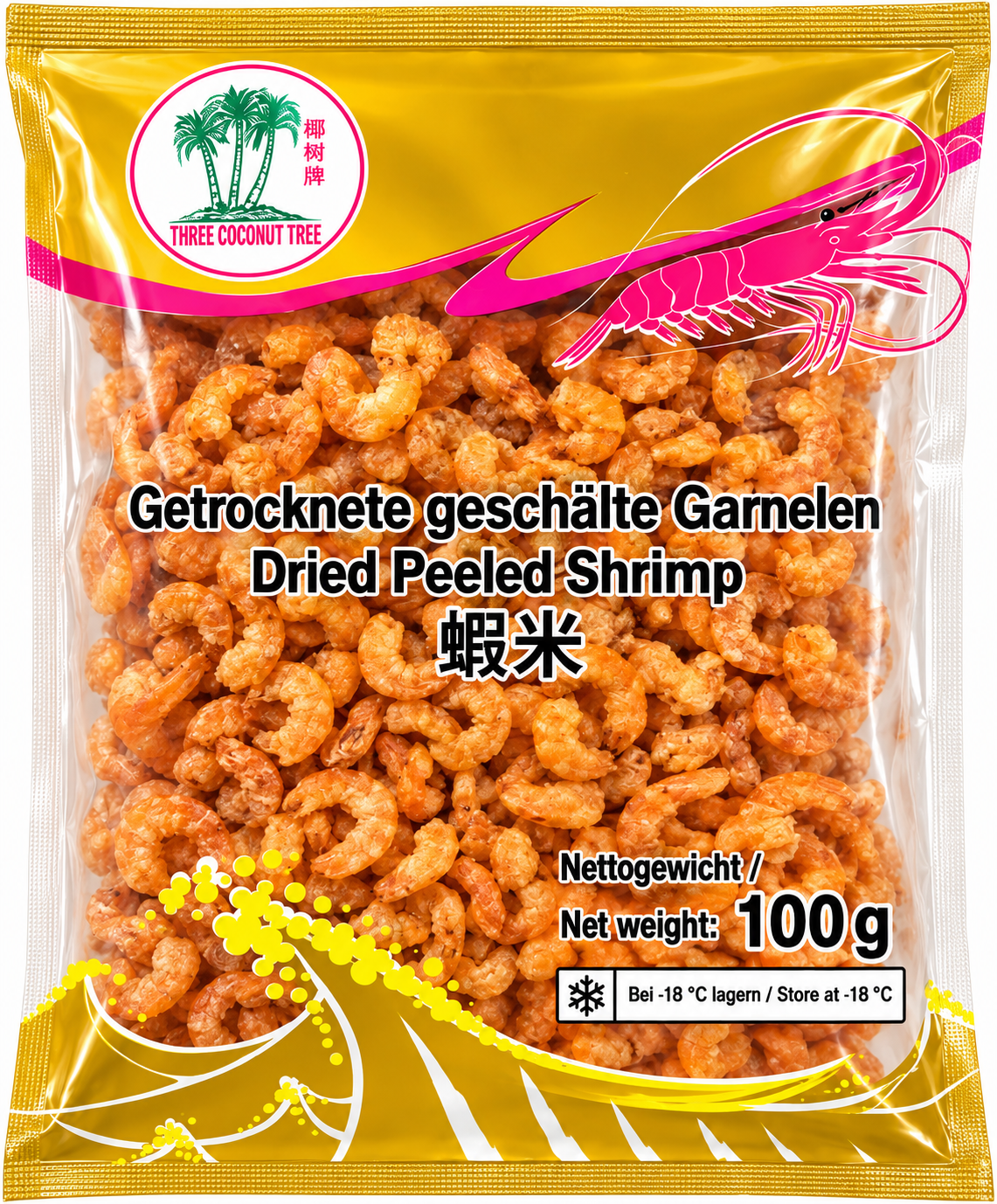 Mooijer Räkor Torkade frysta (Svärd räka) 100 g