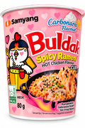 Samyang Carbonara Cup 80 g – Koreanska Snabbnudlar