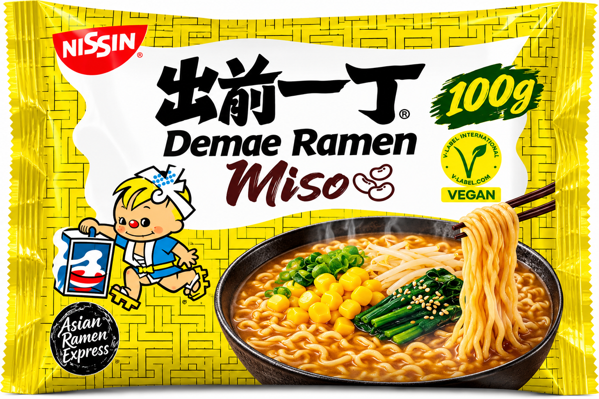 Nissin Snabbnudlar Miso (100 g)