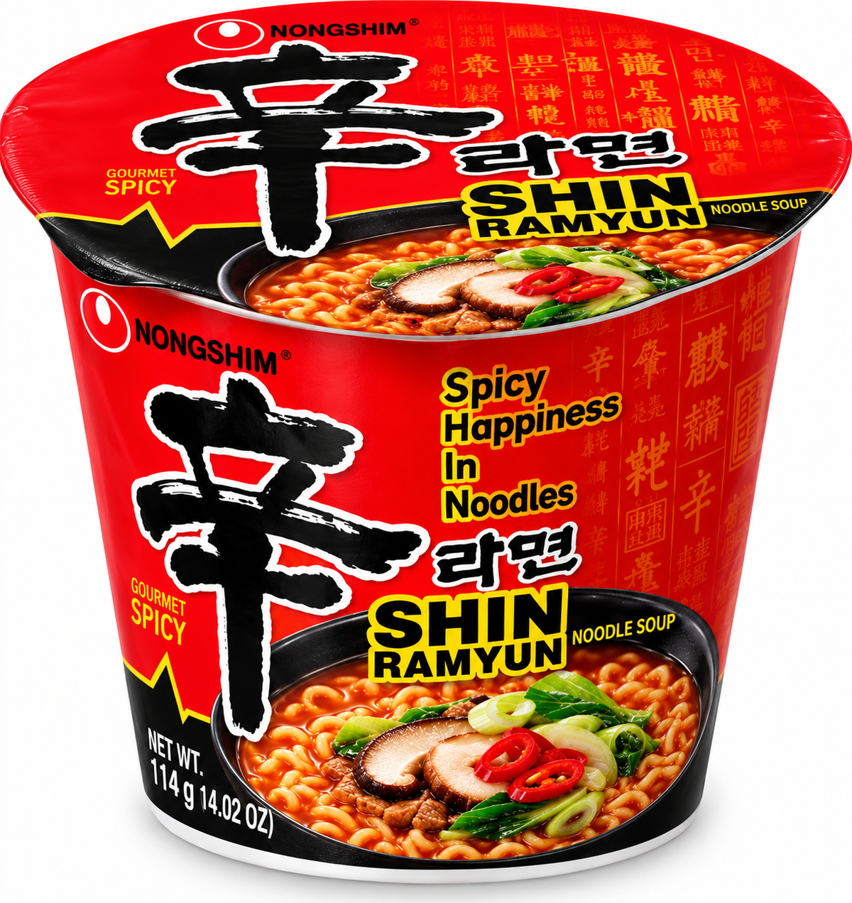 Nongshim Shin Big Bowl Noodle Soup 114 g – Koreanska Snabbnudlar