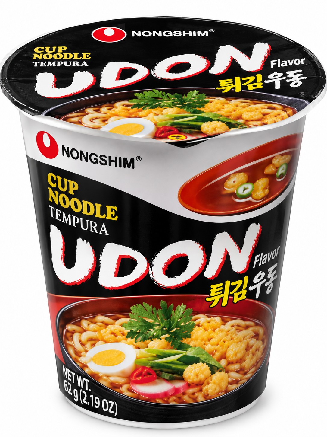 Nongshim Snabbnudlar Udong Tempura CUP 62 g