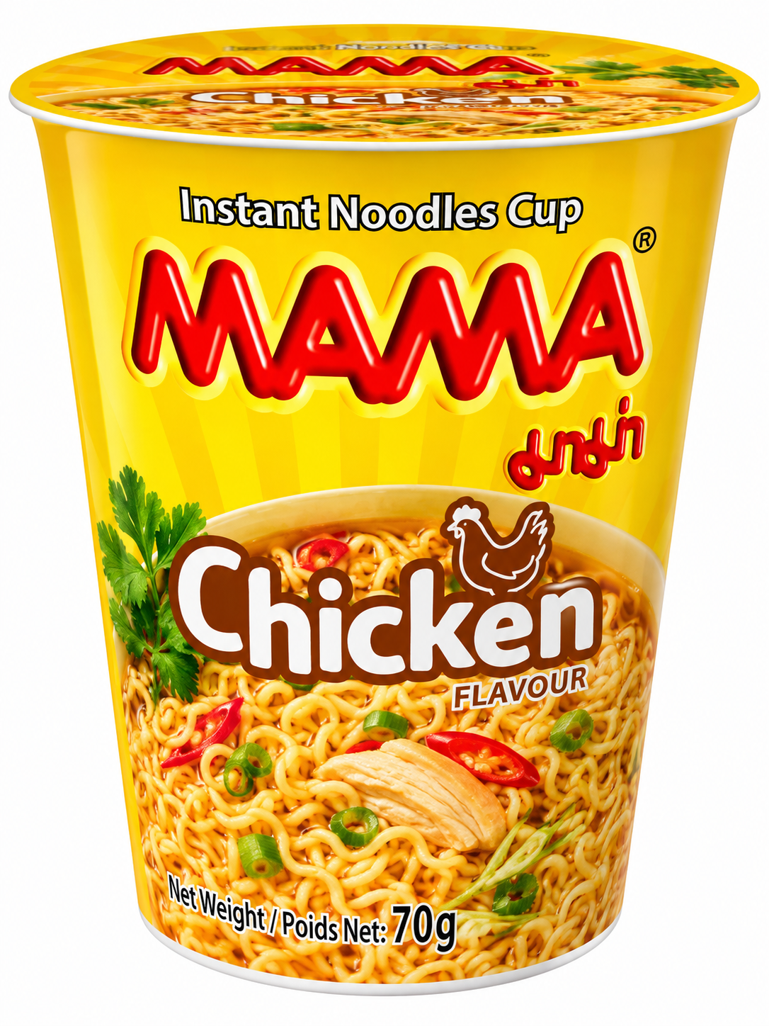 Mama Snabbnudlar Kyckling 70 g CUP